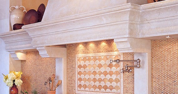 Example of a transitional kitchen design in Toronto