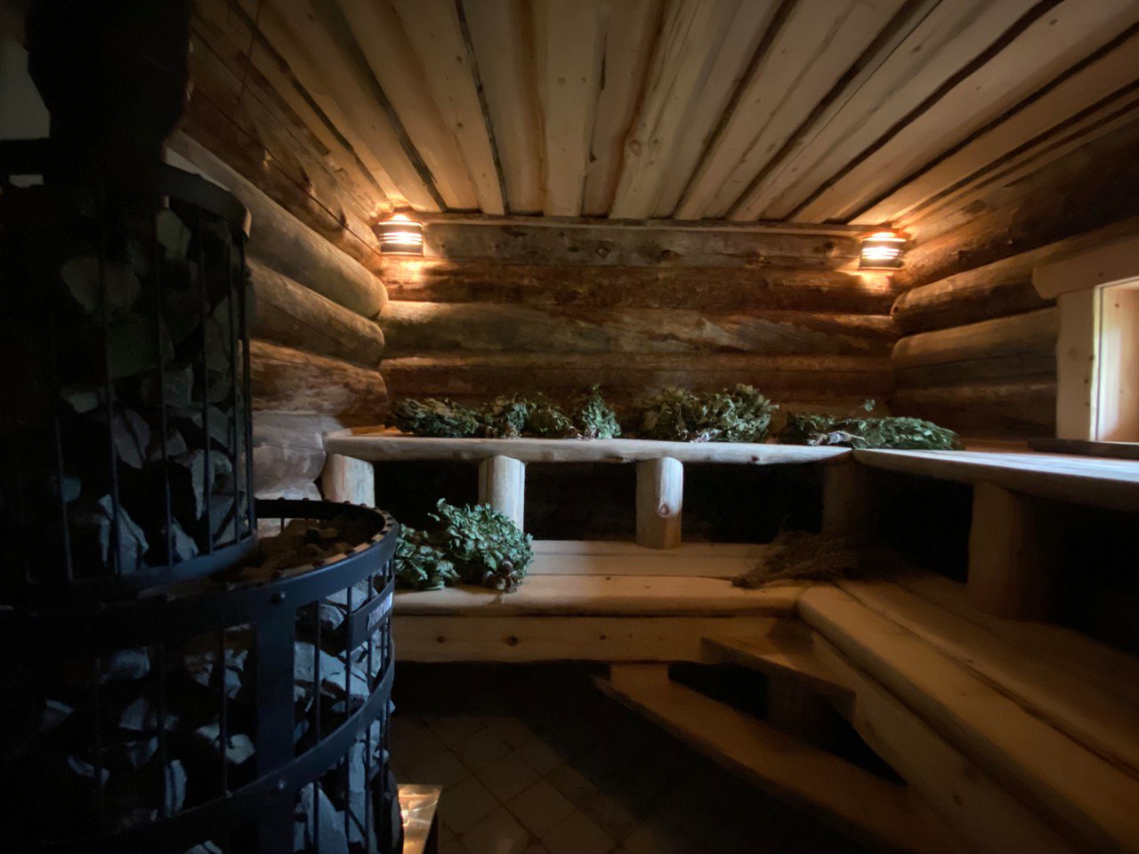 Отделка парной