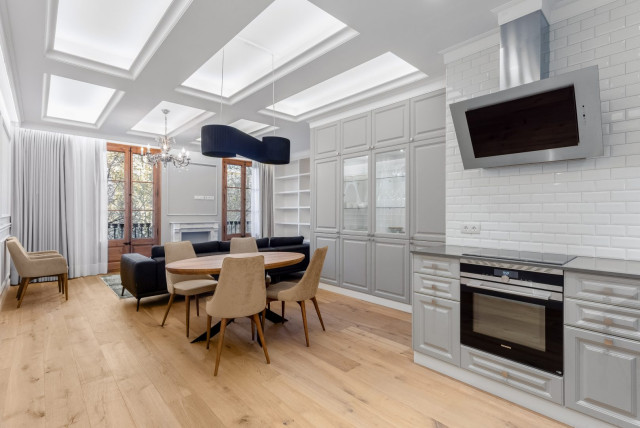 Sal&oacute;n estilo cl&aacute;sico nyklassisk-dagligstue