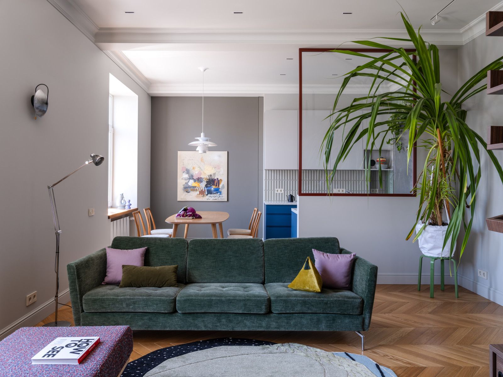 Интеллигентный интерьер в "Доме науки". Декорирование и стилизация.