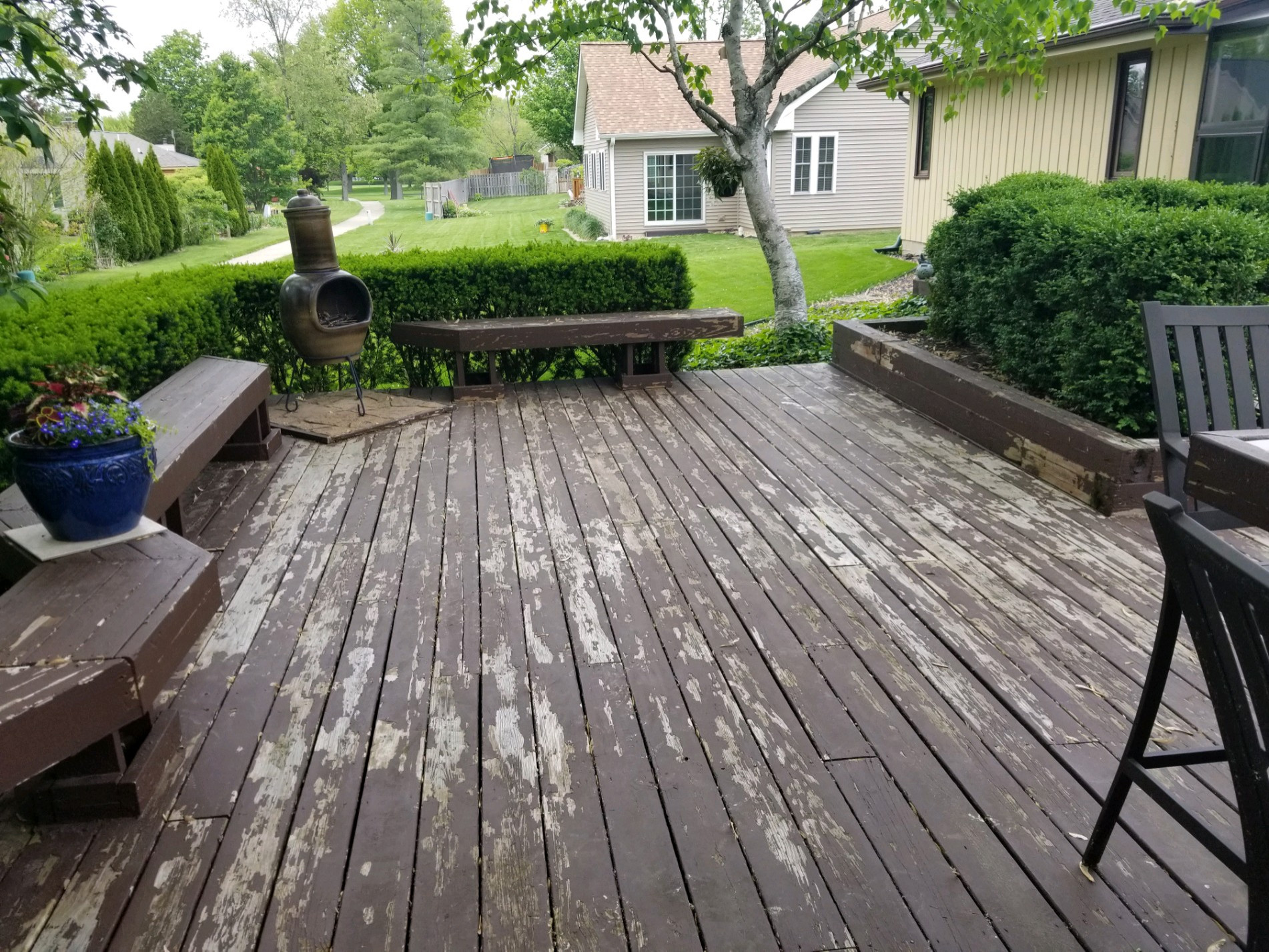 Attached Deck Remodel Savoy