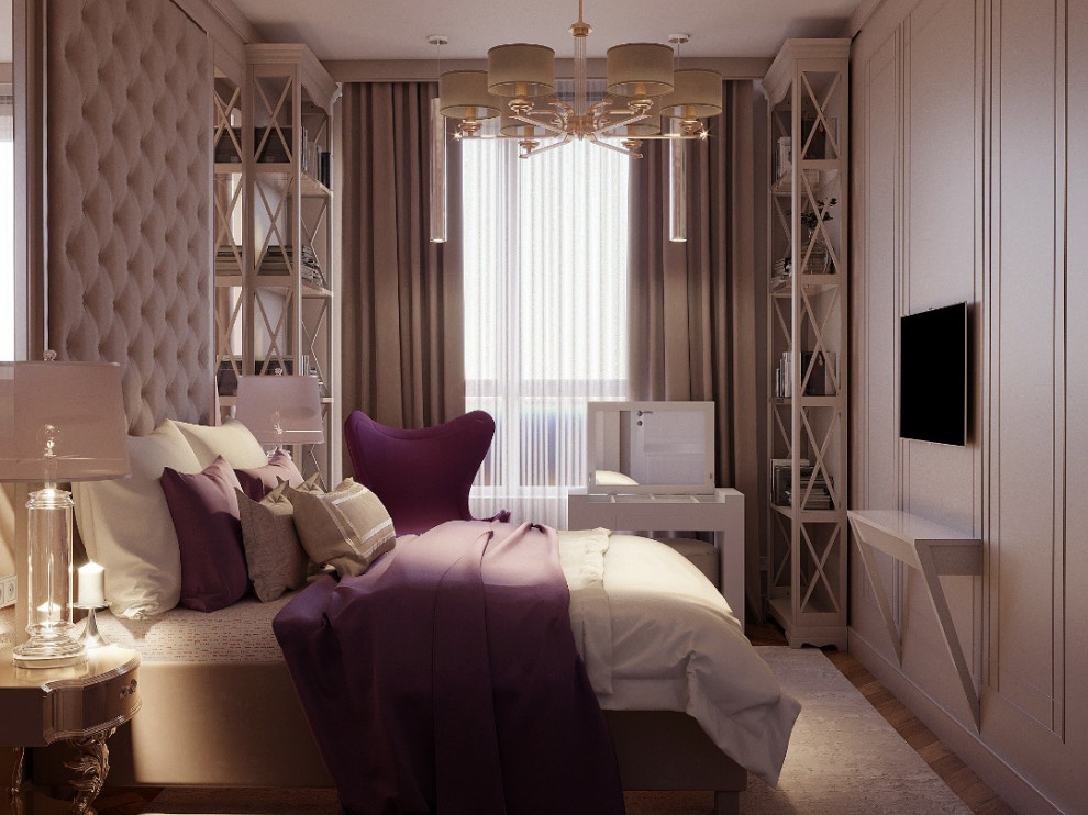 ЖК Сердце Столицы. Спальня №1.