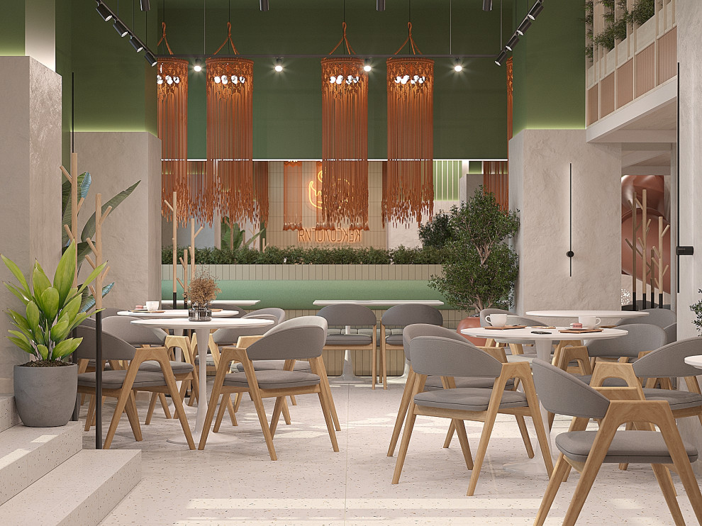 Дизайн-проект кафе кондитерской