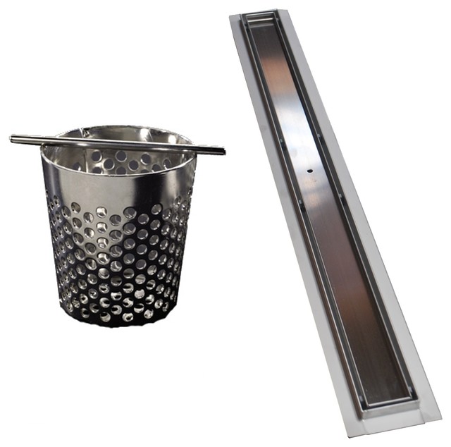 Bathroom Accessories Hair And Debris Strainer 2 Inch For Shower Drain Hair Trap For Linear Shower Drain Bathtub Accessories Proplavani Cz