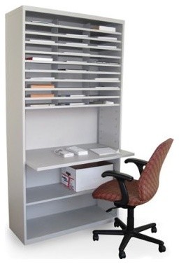 Marvel Mail Sorter with Adjustable Work surface - 80H x 42W