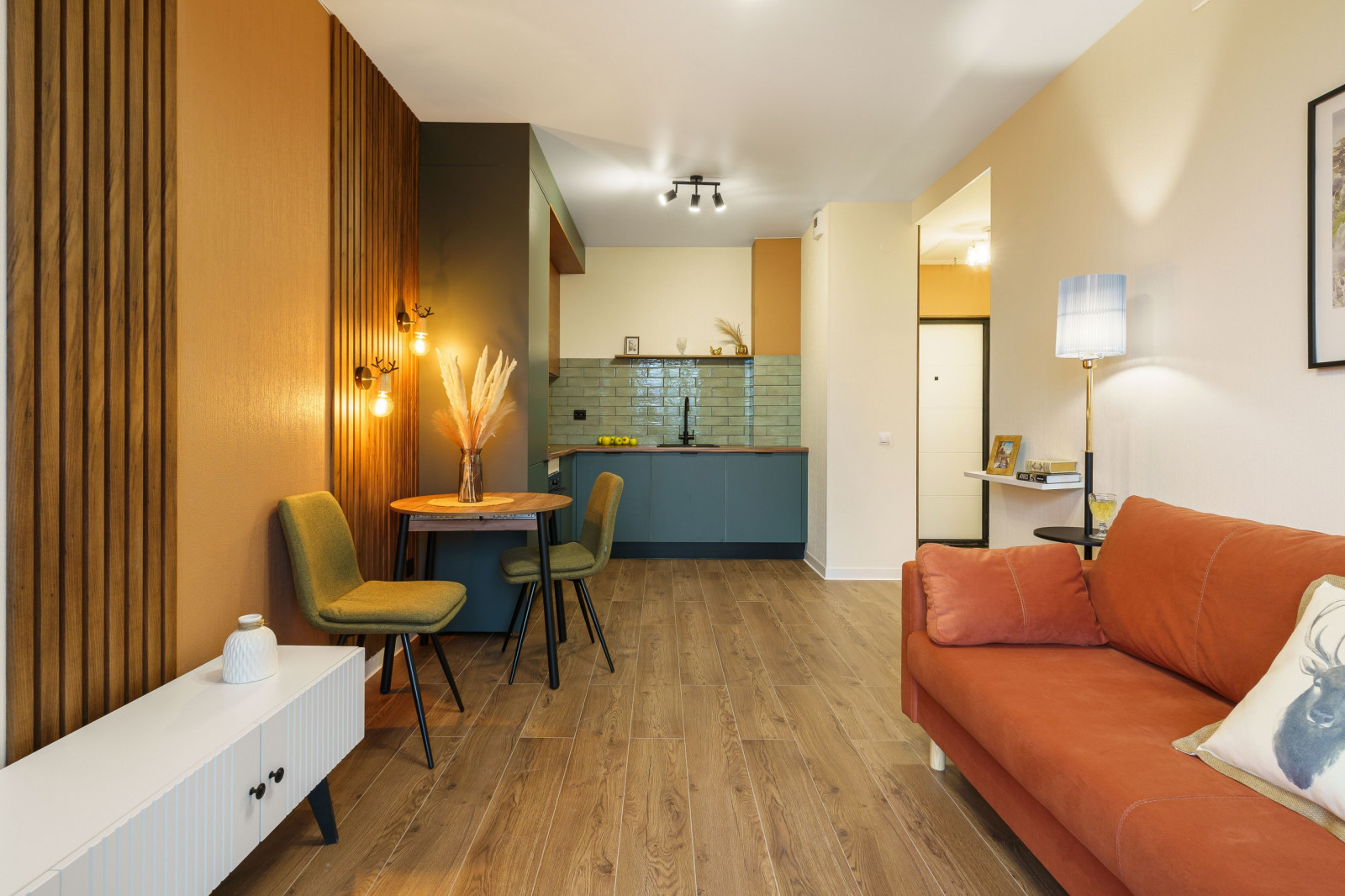 Евродвушка в скандинавском стиле