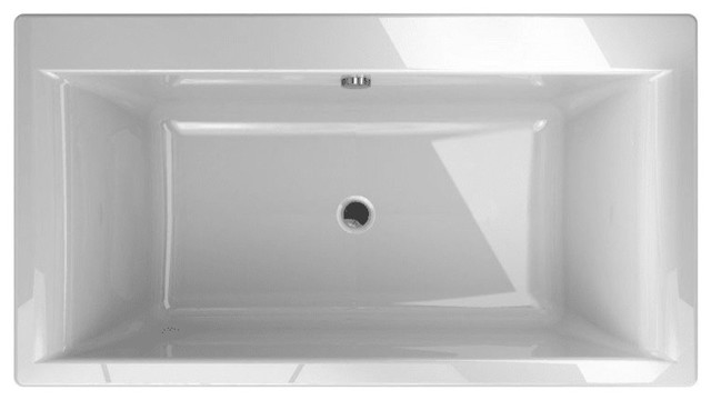Jacuzzi FIF6636BCXXXX Fiore 65.5" Soaking Freestanding Bathtub - White