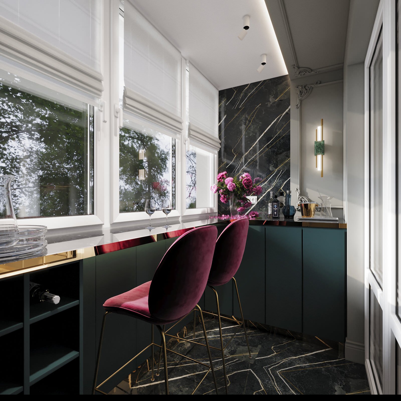 Дизайн-проект квартиры ул.Беломорская