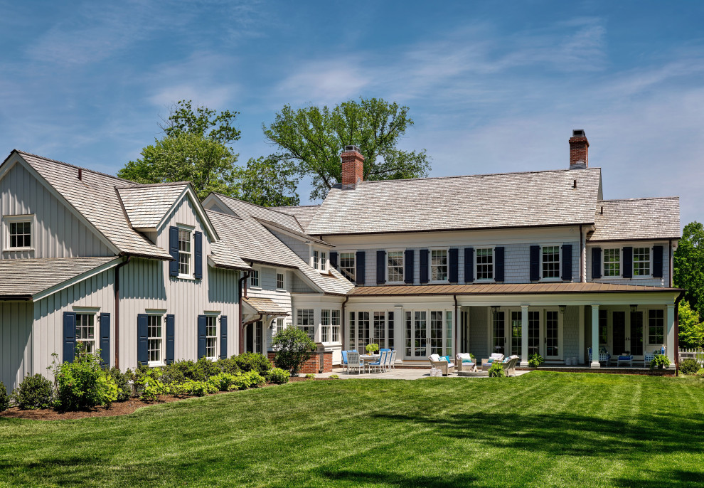 Rye Colonial - Traditional - Exterior - New York - by VanderHorn ...