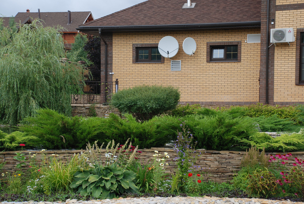 Сад на сложном рельефе