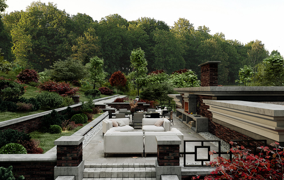 Проект гостевого дома в стиле органической архитектуры