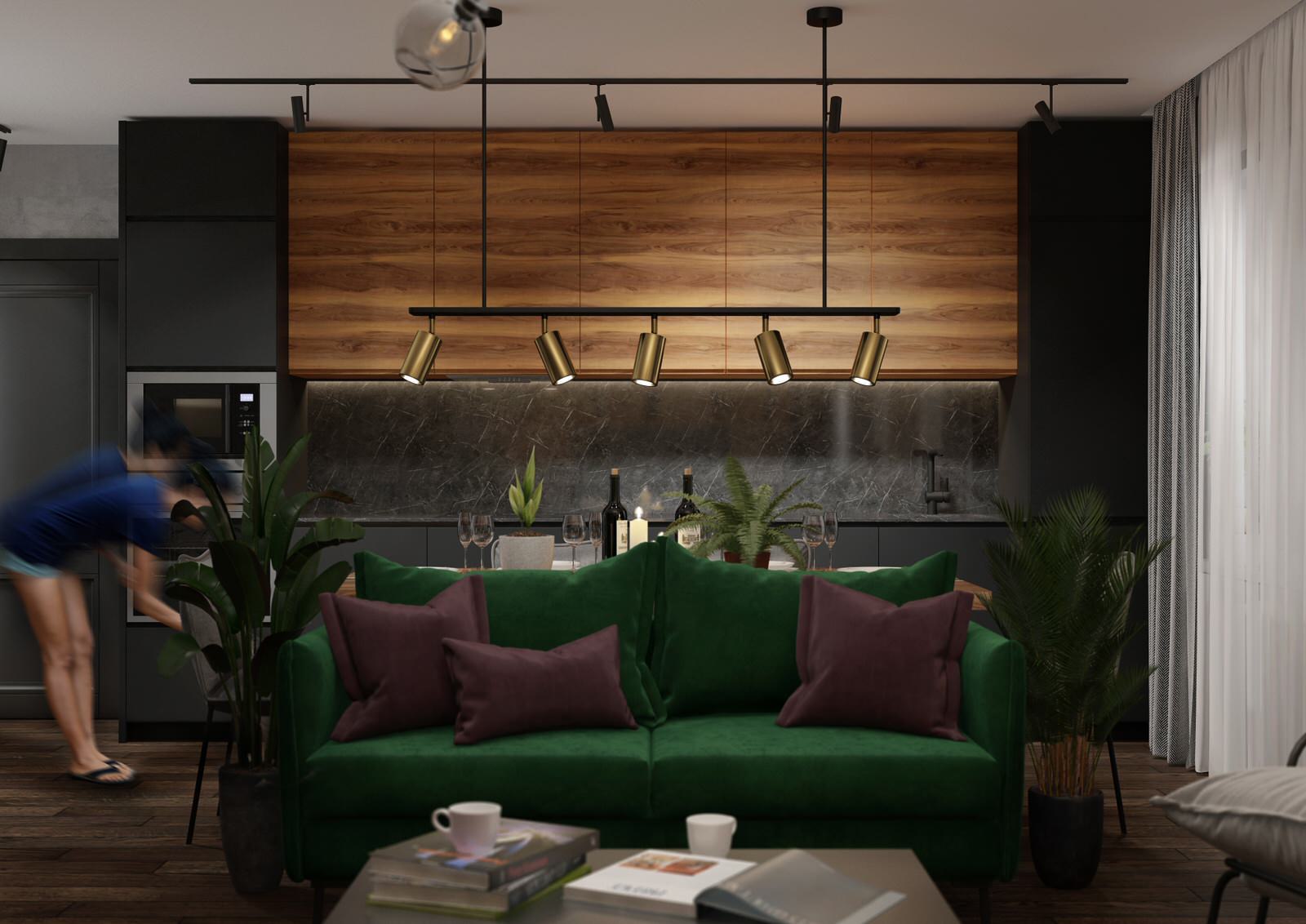 Проект однокомнатной квартиры