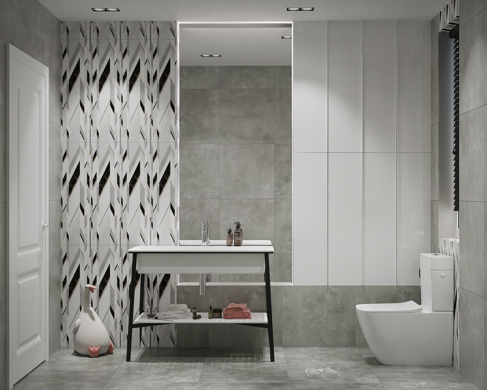 Детская ванная комната в частном доме, г. Краснодар