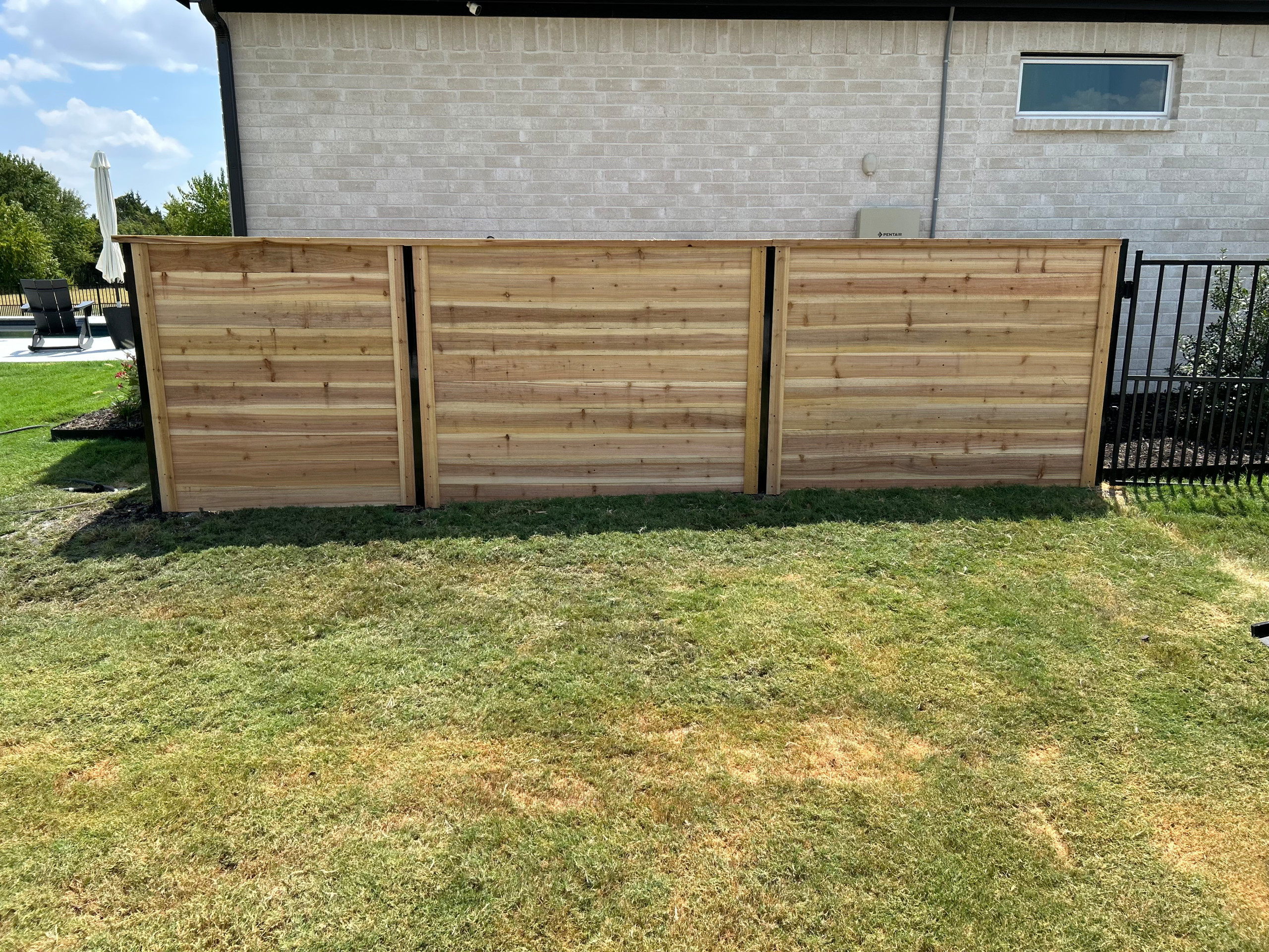 Heath Pool Equipment Fencing