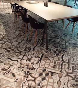 Example of a transitional home design design in New York