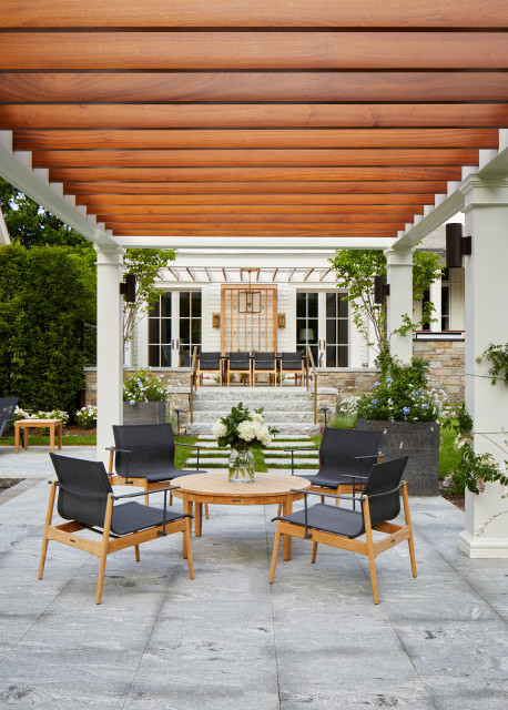Poolside Dining landstil-gaardhave