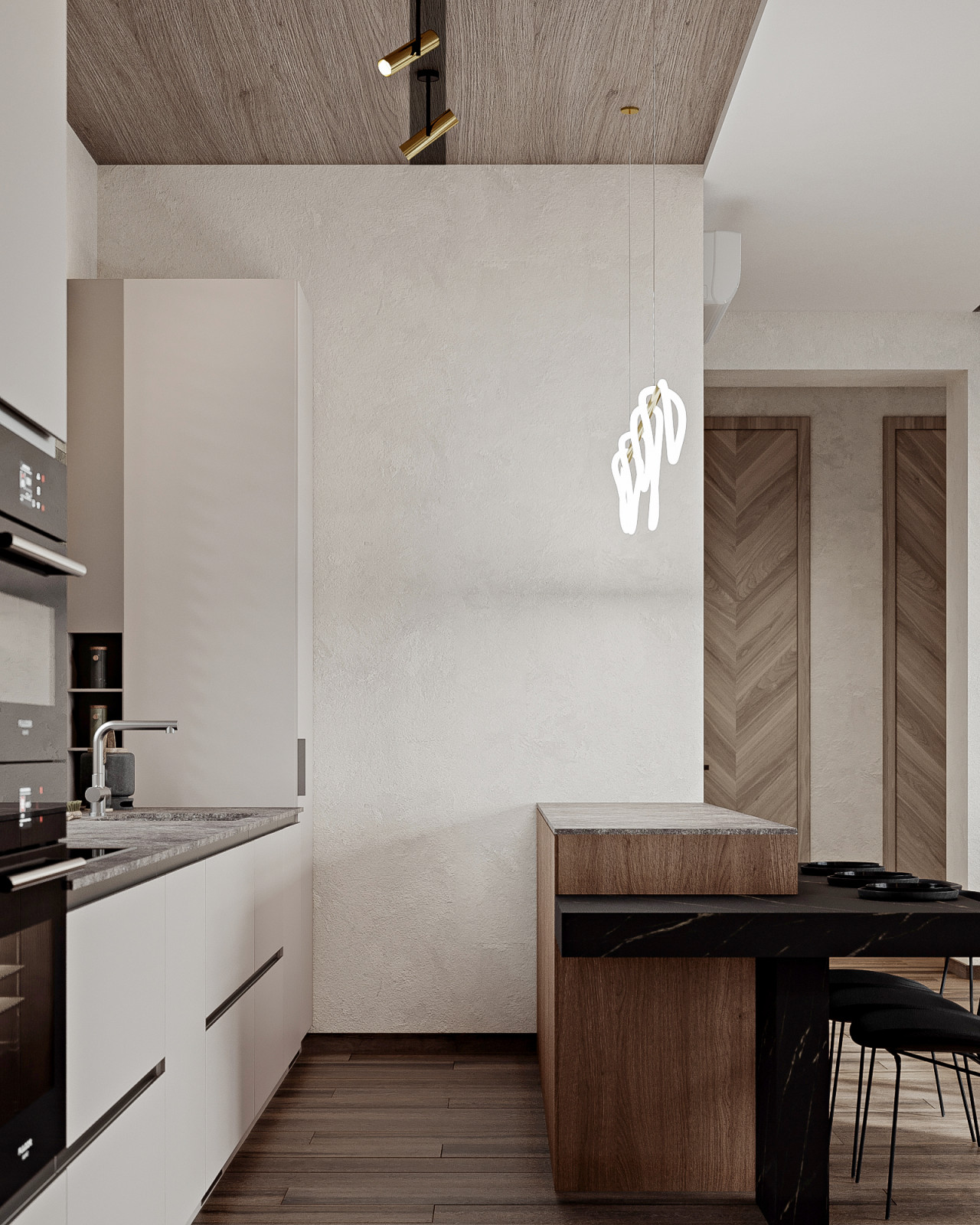 Дизайн интерьера дома в Ямном