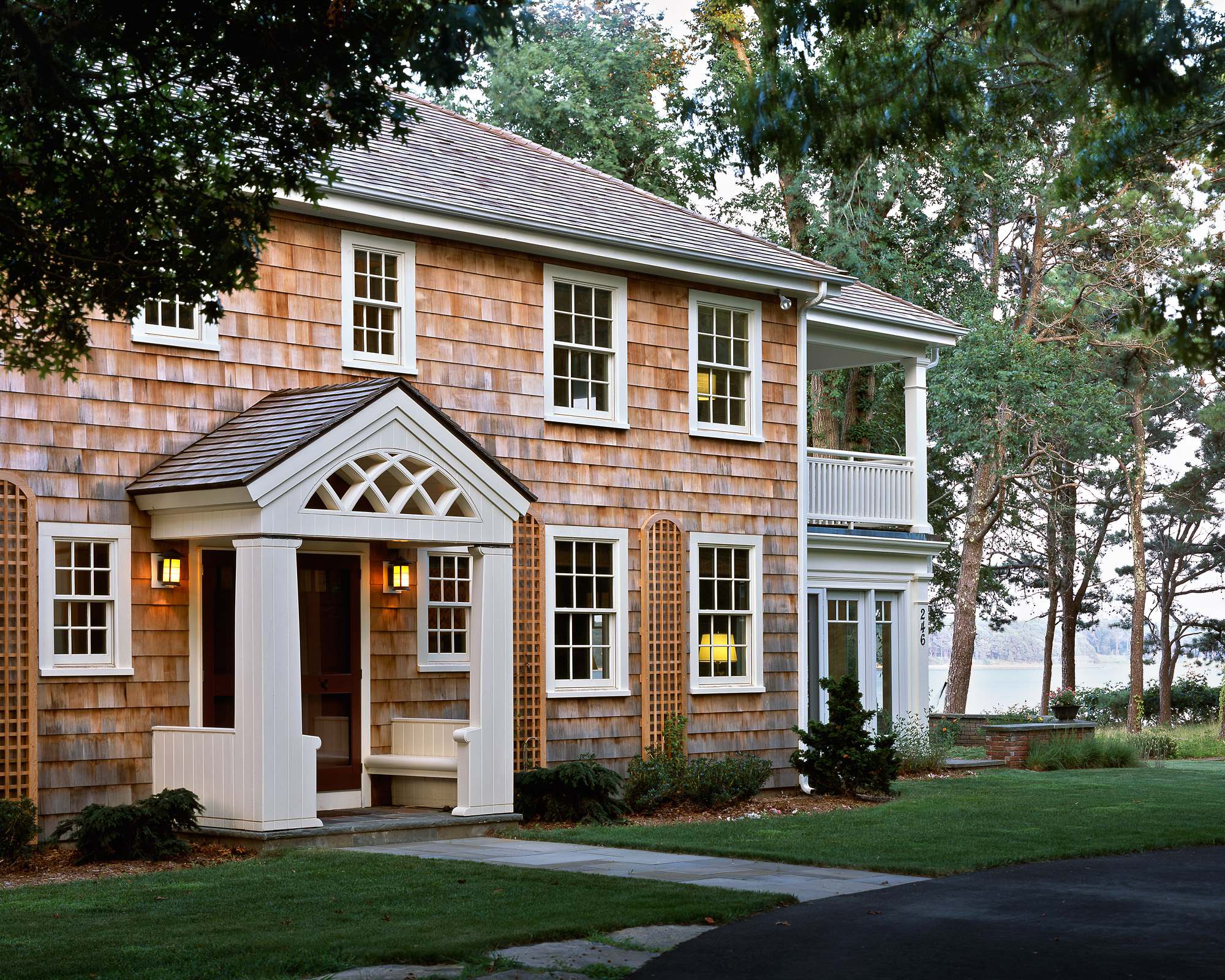 Colonial Home Portico Colonial House Exteriors Portico Design Porch