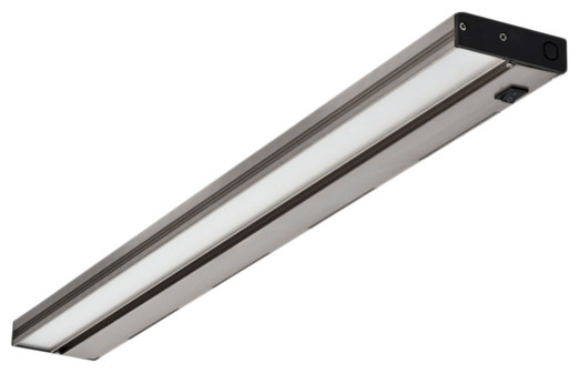 Nicor Linkable 30 Slim Dimmable Led Under Cabinet Light Nickel Nicor Linkable 30 Slim Dimmable Led Under Cabinet Light Nickel