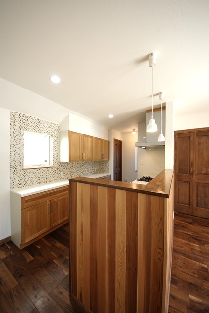 葉山N邸 shabby-chic-style-kueche