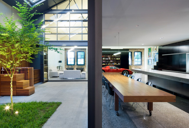INNER WEST WAREHOUSE modern-wohnbereich