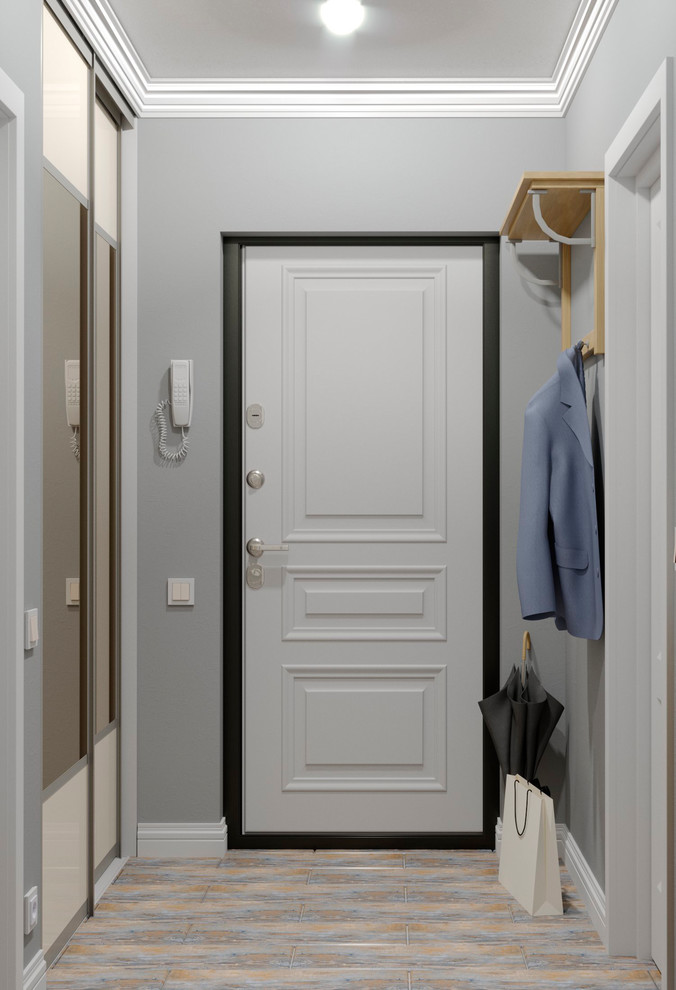 Проект однокомнатной квартиры 42м.кв