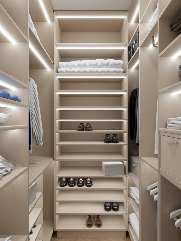 Проект квартиры в 99,2 м2 в неоклассике для молодой пары