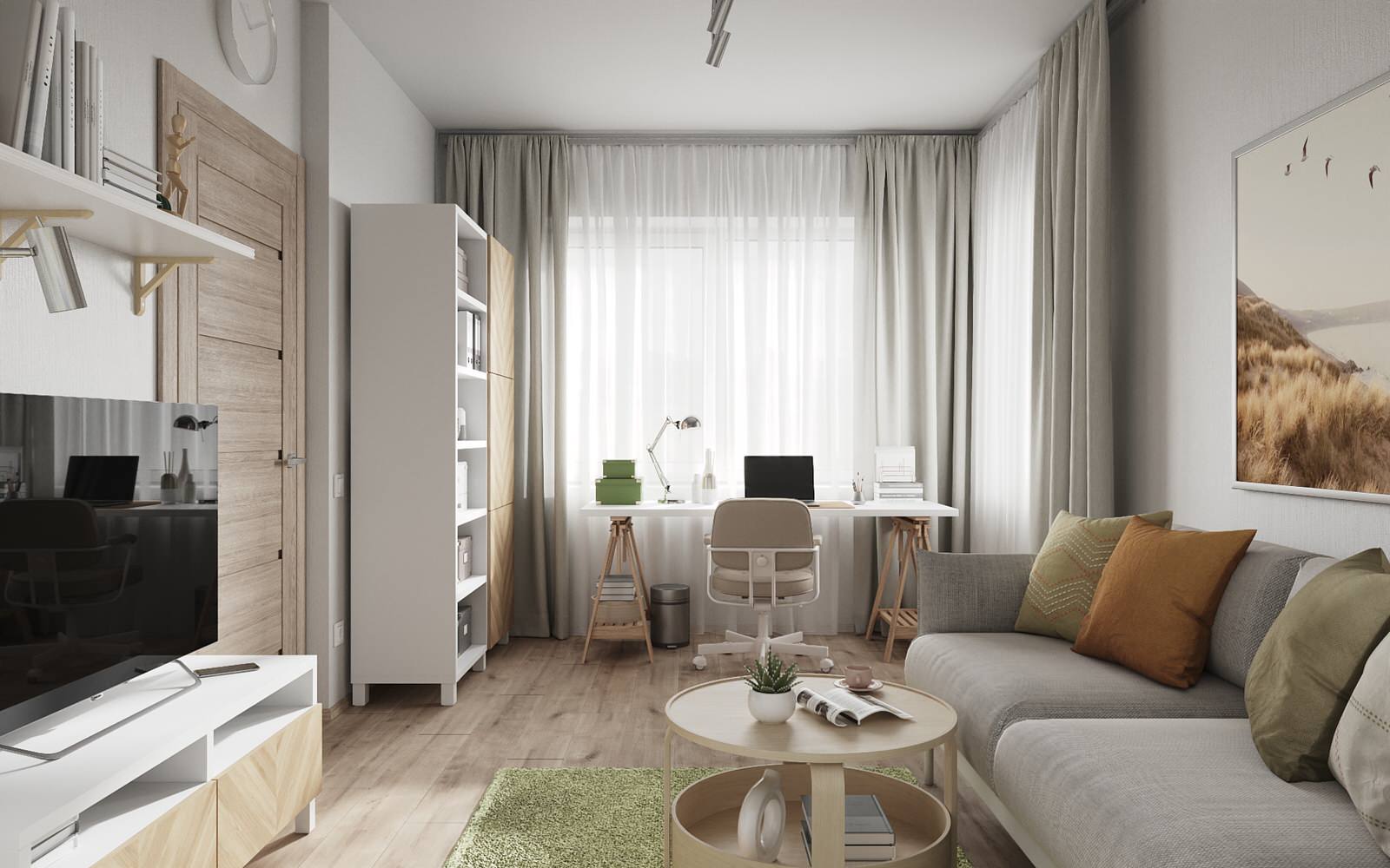 Двухкомнатная квартира ЖК "ЮНТОЛОВО"