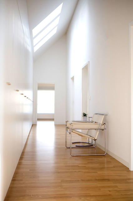 Haus WR contemporaneo-corridoio