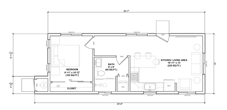 1 Bedroom - Ravencliff
