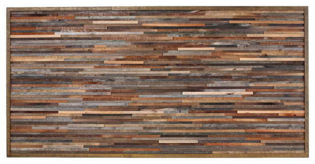 Reclaimed wood wall art made of old barnwood, Different Sizes Available., 48x18