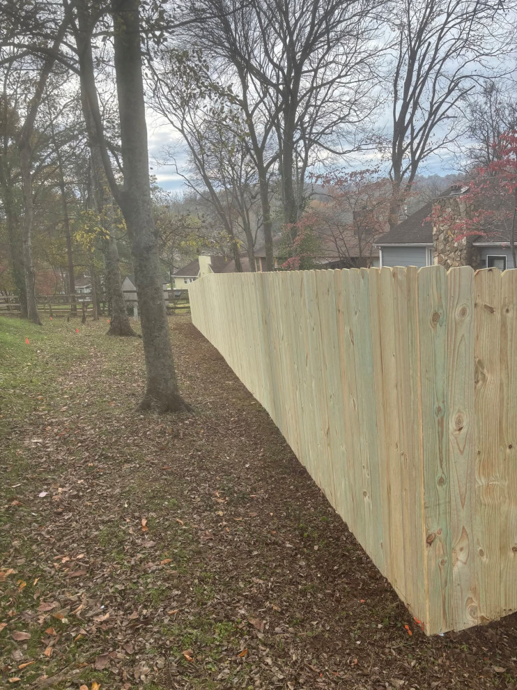 Custom Privacy Fence Installation