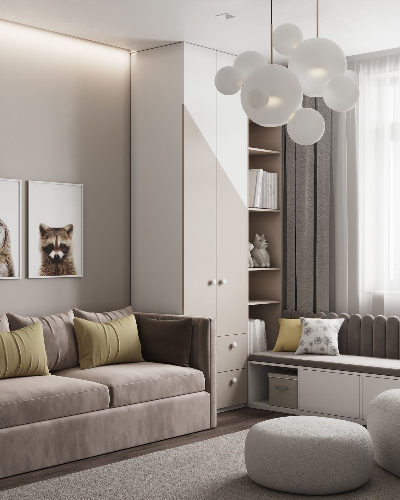 123 кв.м., Проект для молодой пары