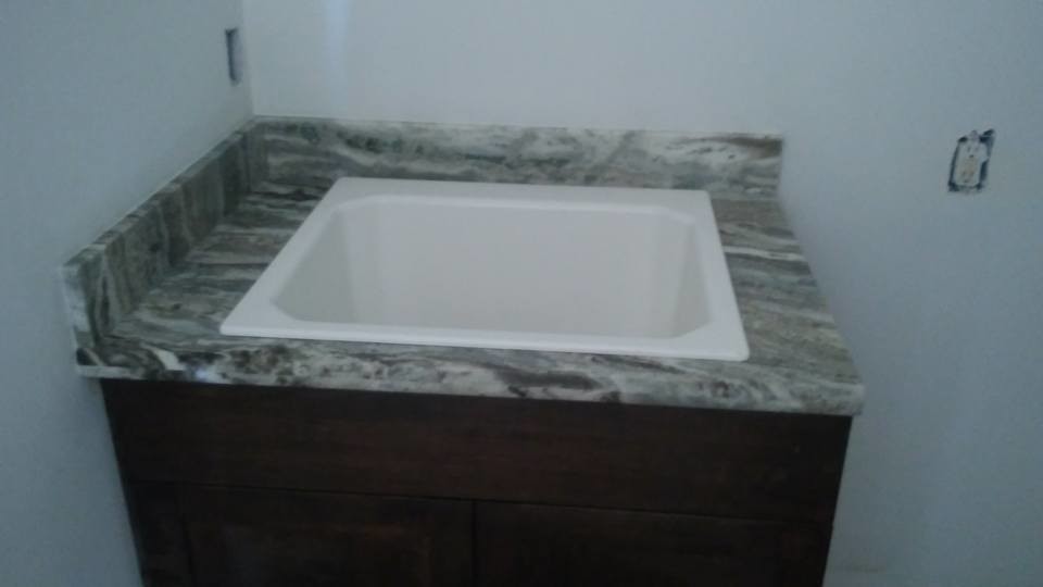 Fantasy Brown Satin Marble
