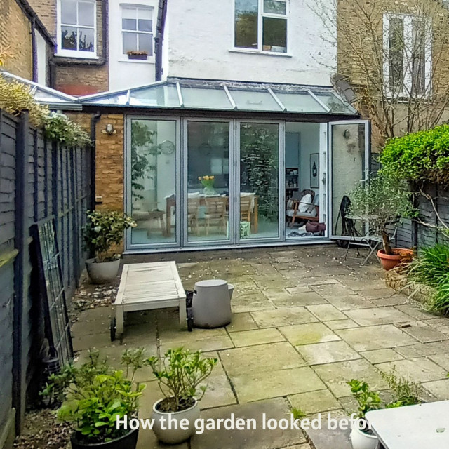 Fulham courtyard contemporary-traedgaard