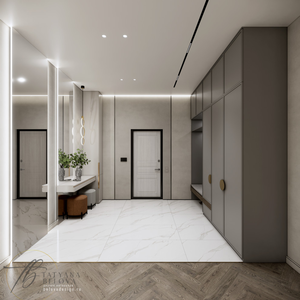 Современная классика в доме, 128 м2