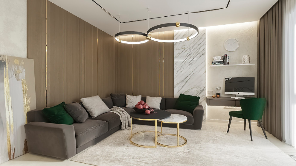 Двухкомнатная квартира для успешного молодого человека