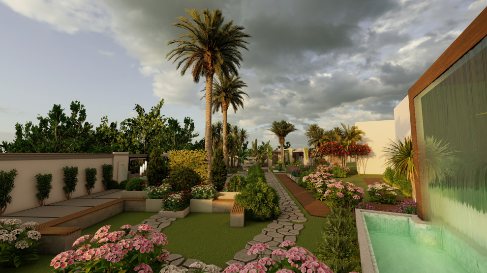 Oman-Muscat Garden Design - CGI