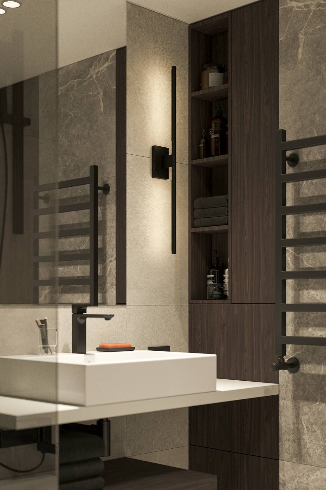 Квартира для холостяка, 60 кВ м.