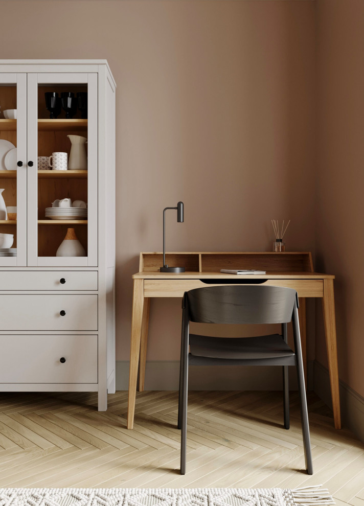 Кухня-гостиная, вид на рабочее место