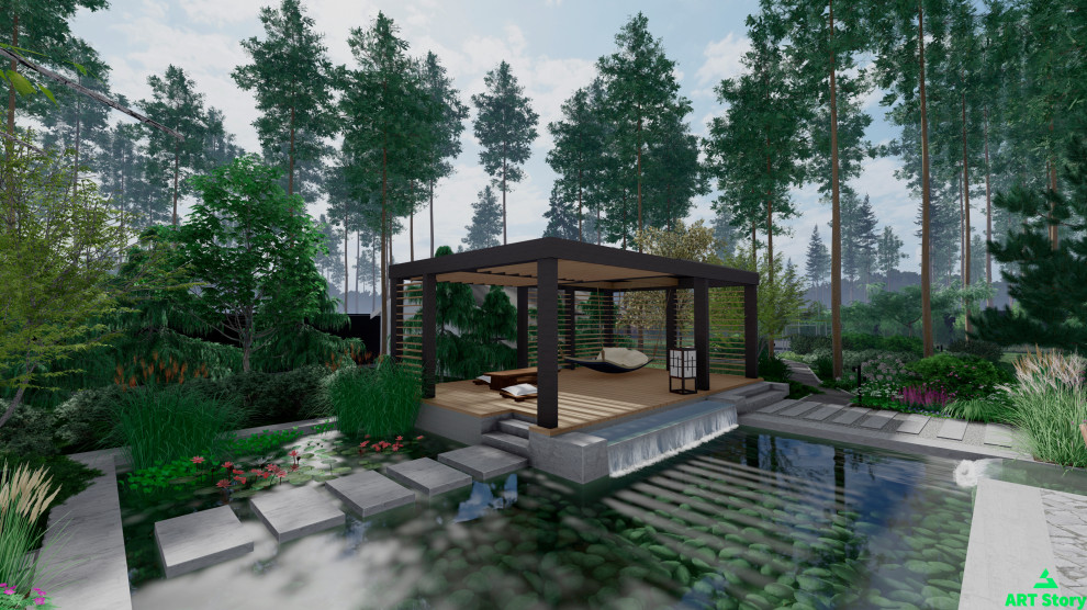 СОВРЕМЕННАЯ ИНТЕРПРЕТАЦИЯ ТРАДИЦИОННОГО ВОСТОЧНОГО САДА.