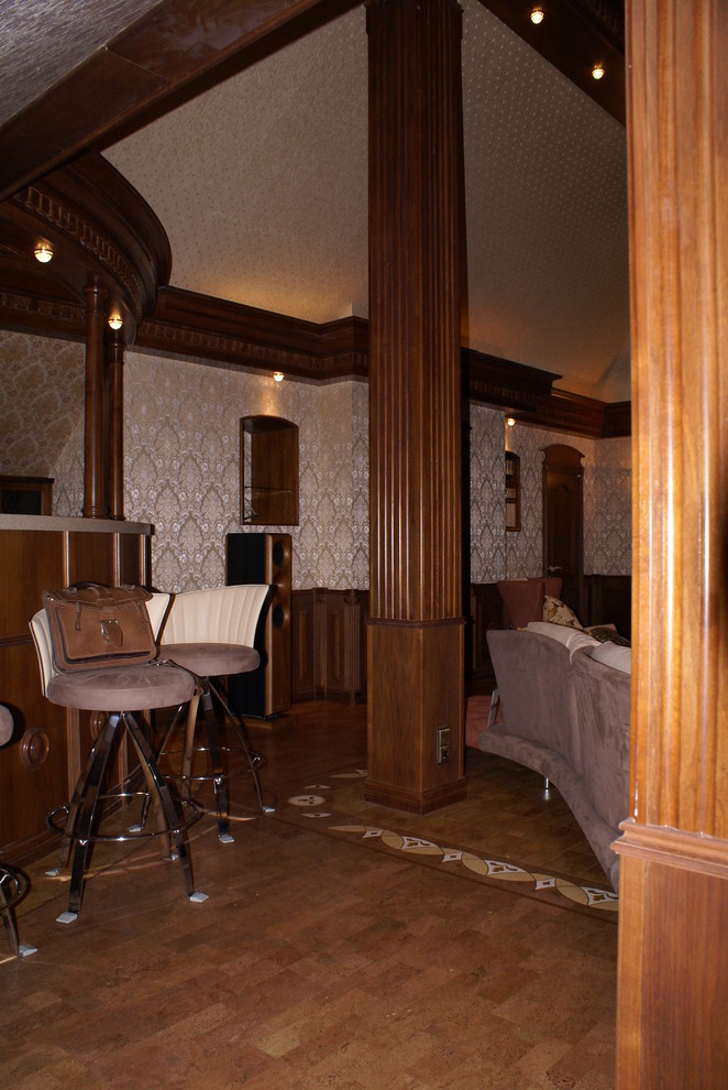 Домашний кинотеатр на мансарде