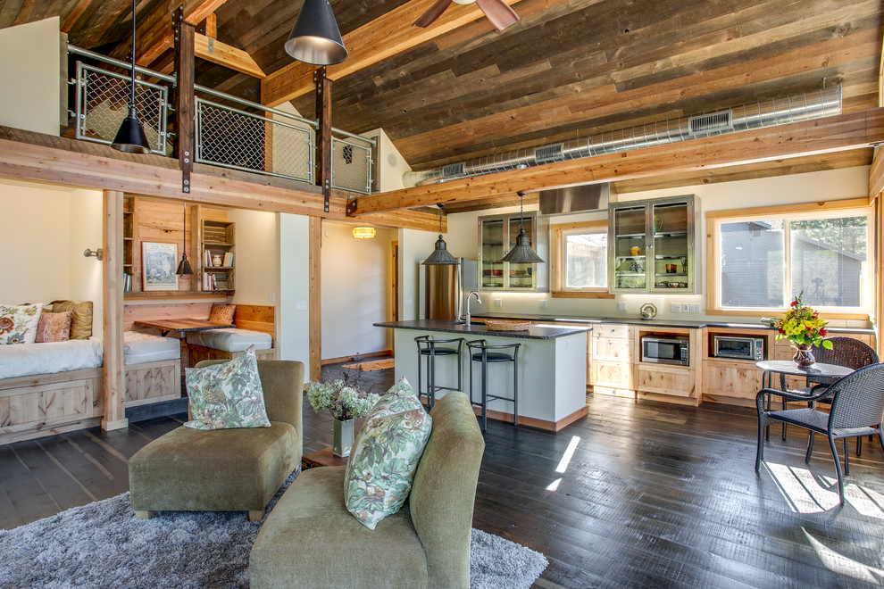 Clifton Addition - Rustic - Kitchen - Seattle - by Wessman Construction ...