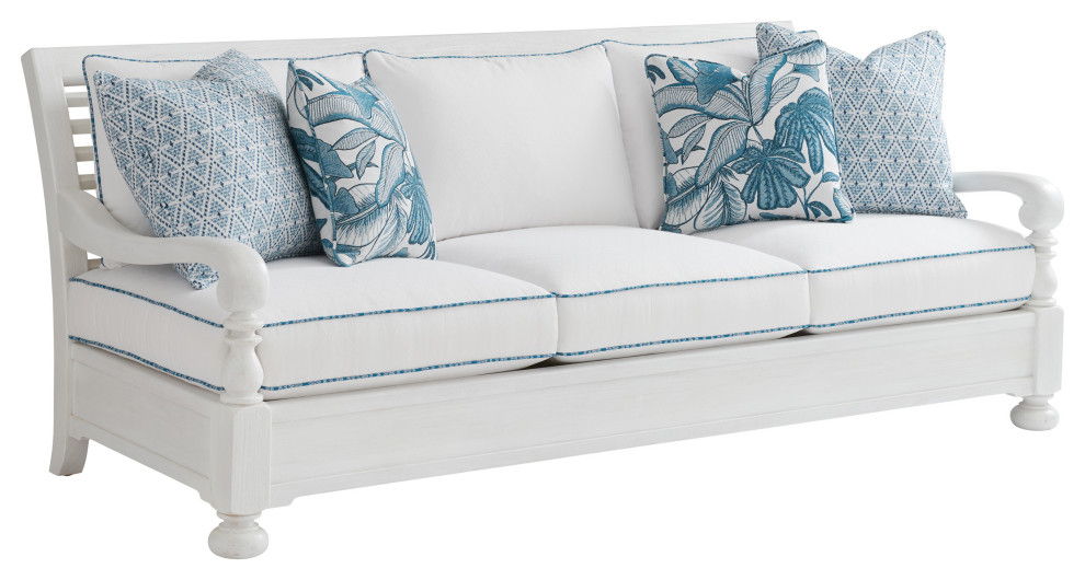 Tommy Bahama Ocean Breeze Destin Sofa in Caribbean Sands Traditional