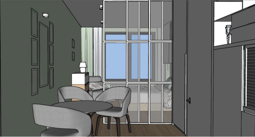 Минимализм+скандинавский стиль