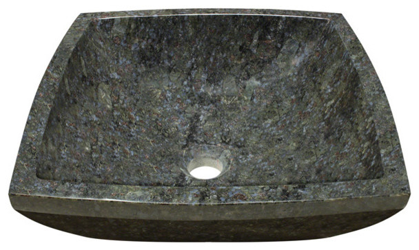 Polaris P758 Erfly Blue Granite Vessel Sink Polaris P758 Erfly Blue Granite Vessel Sink
