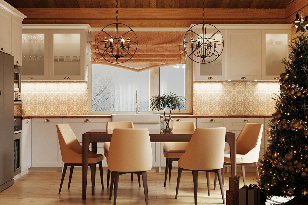 КУхня-Гостиная в загородном доме