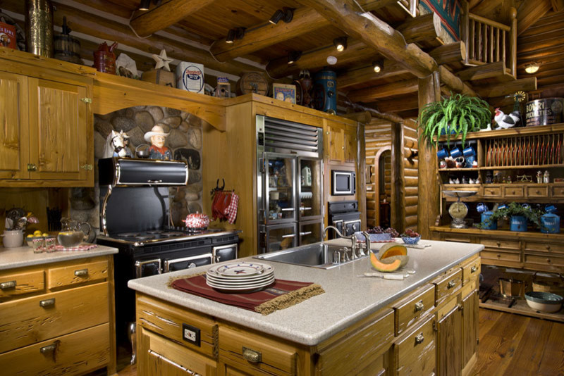 Kitchen - rustic kitchen idea