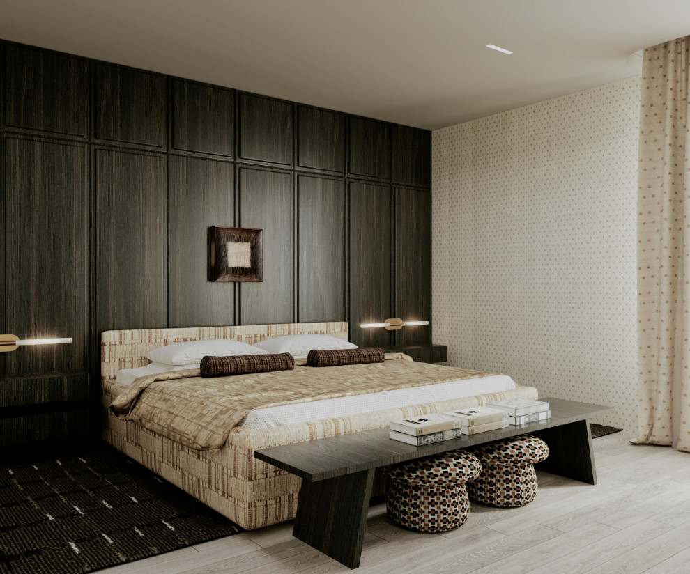 Квартира с зелеными акцентами