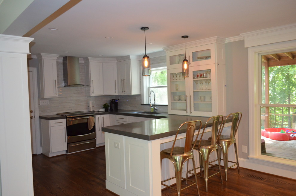 Home design - transitional home design idea in Raleigh